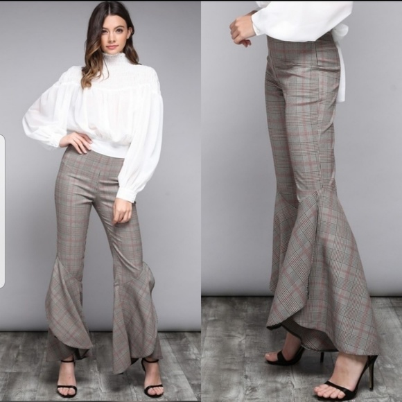 do & be Pants - #1 5⭐rated, Best Seller, Sexy Plaid Flare Pants do & be Pants - #1 5⭐rated, Best Seller, Sexy Plaid Flare Pants